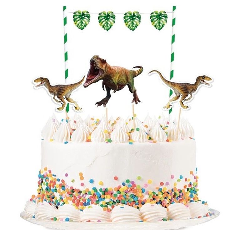 Jurassic Park, dekoracje do ciast, dinozaury, T-Rex