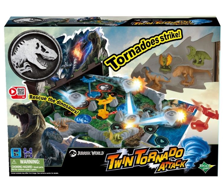 Jurassic World, Twin Tornado Attack, gra zręcznościowa, 7573