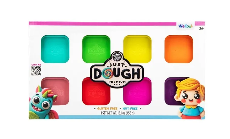 Just Dough, masa plastyczna, 8 szt.