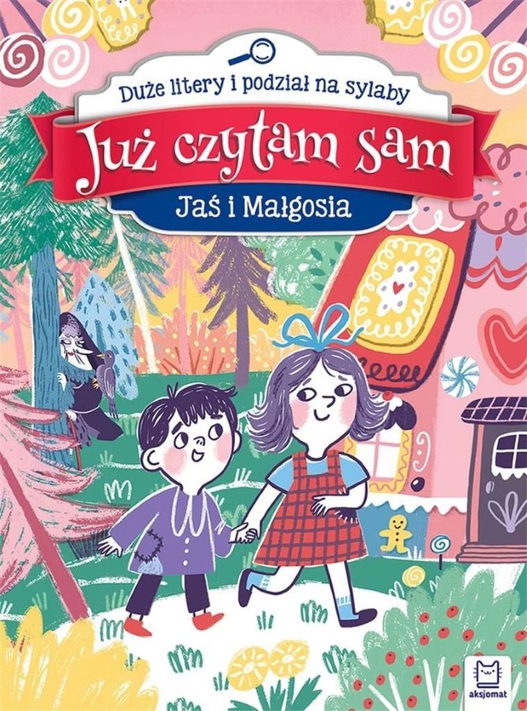 Już czytam sam. Jaś i Małgosia. Duże litery