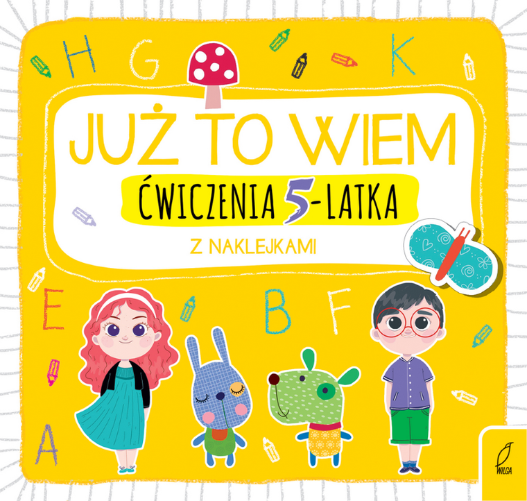 Już to wiem. Ćwiczenia 5-latka z naklejkami