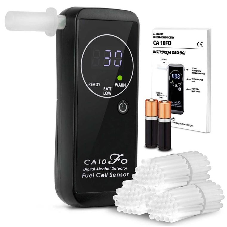 K-Pro, Alkomat elektrochemiczny CA-10FO + ustniki