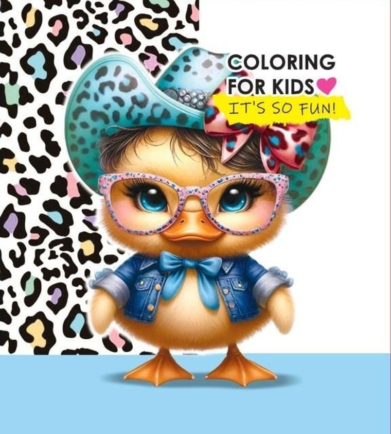 Kaczuszka. Kolorowanka