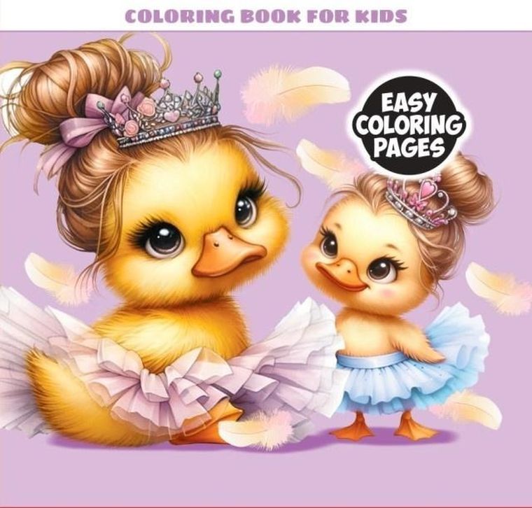 Kaczuszki. Kolorowanka