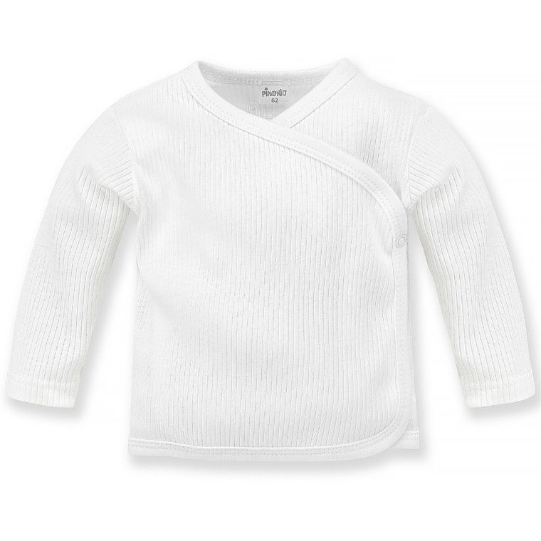 Kaftanik chłopięcy, biały, Pinokio