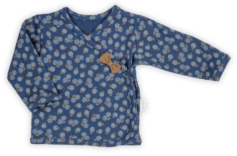 Kaftanik dziewczęcy, granatowy, Nicol