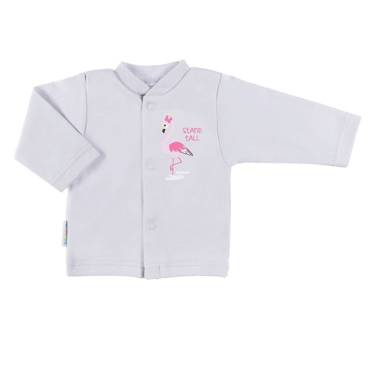 Kaftanik dziewczęcy, szary, Eevi