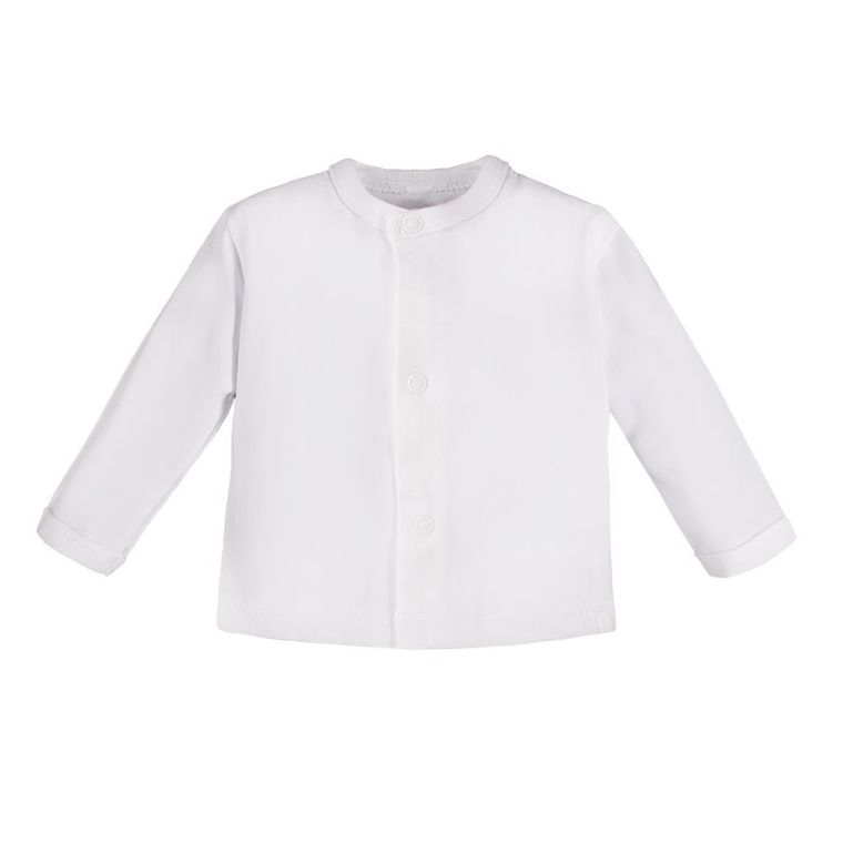 Kaftanik niemowlęcy, biały, Eevi