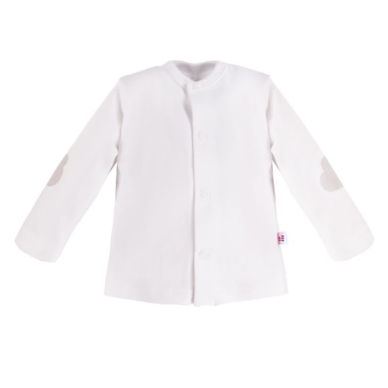 Kaftanik niemowlęcy, biały, Eevi