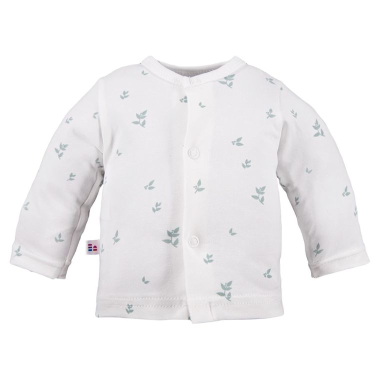 Kaftanik niemowlęcy, biały, Eevi