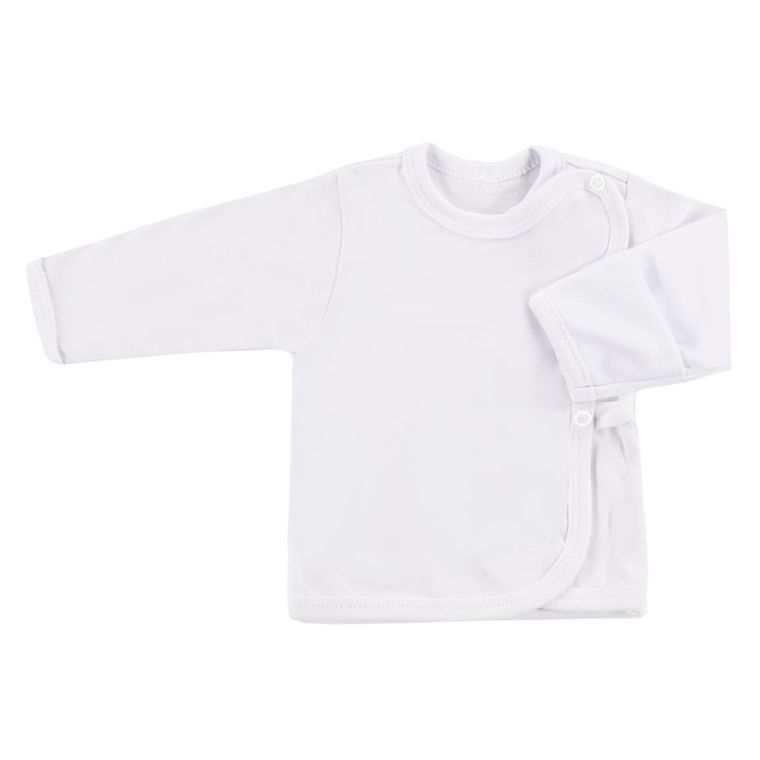 Kaftanik niemowlęcy, biały, Eevi