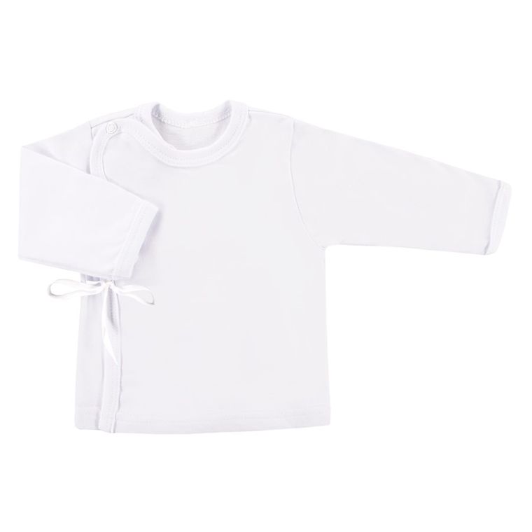 Kaftanik niemowlęcy, biały, Eevi