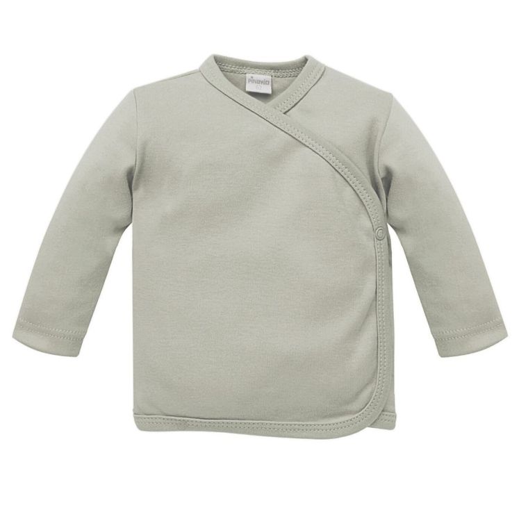 Kaftanik niemowlęcy, szary, Pinokio