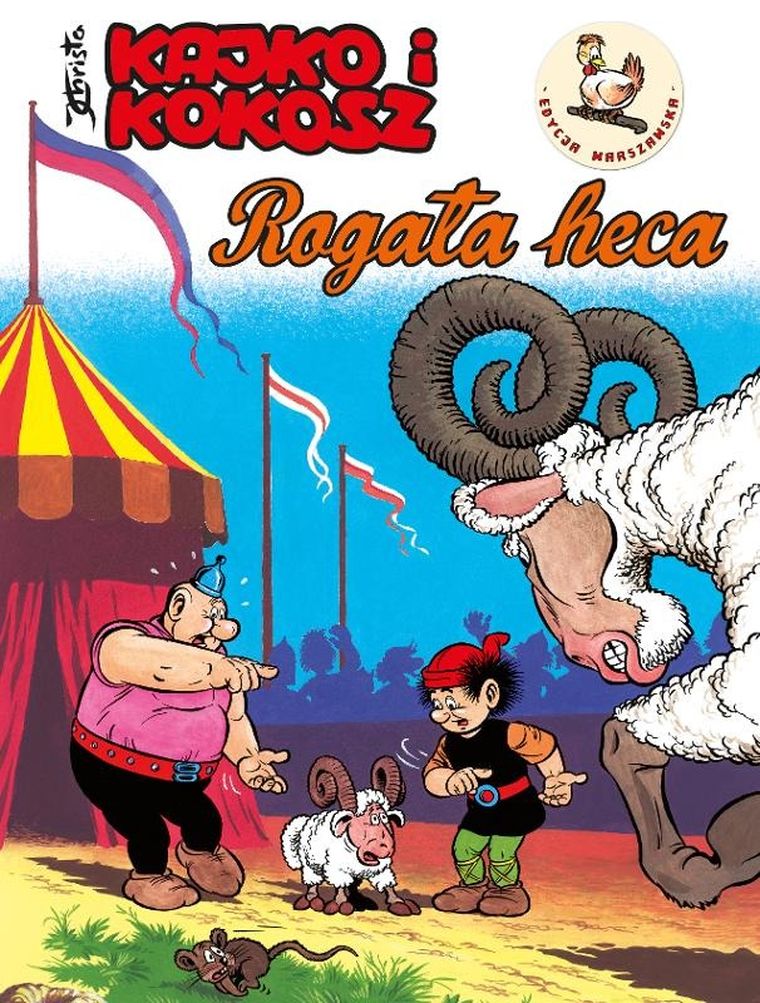 Kajko i Kokosz. Rogata heca (gwara warszawska)