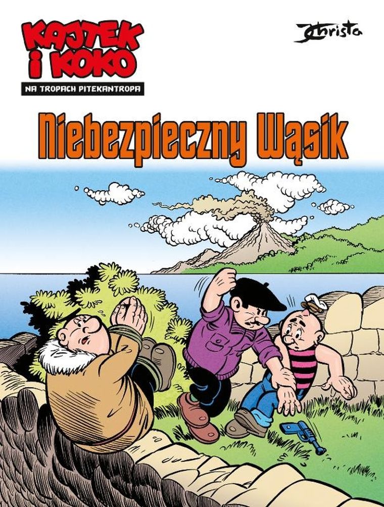 Kajtek i Koko. Niebezpieczny Wąsik. Na tropach Pitekantropa. Tom 1