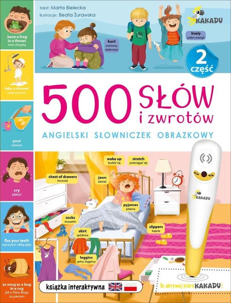 Kakadu. 500 słów i zwrotów. Angielski słowniczek obrazkowy. Część 2
