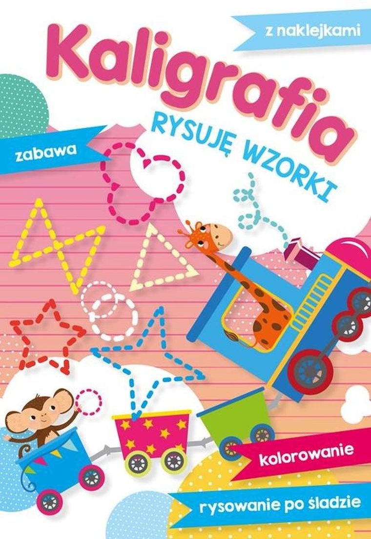 Kaligrafia. Rysuję wzorki. Naklejki
