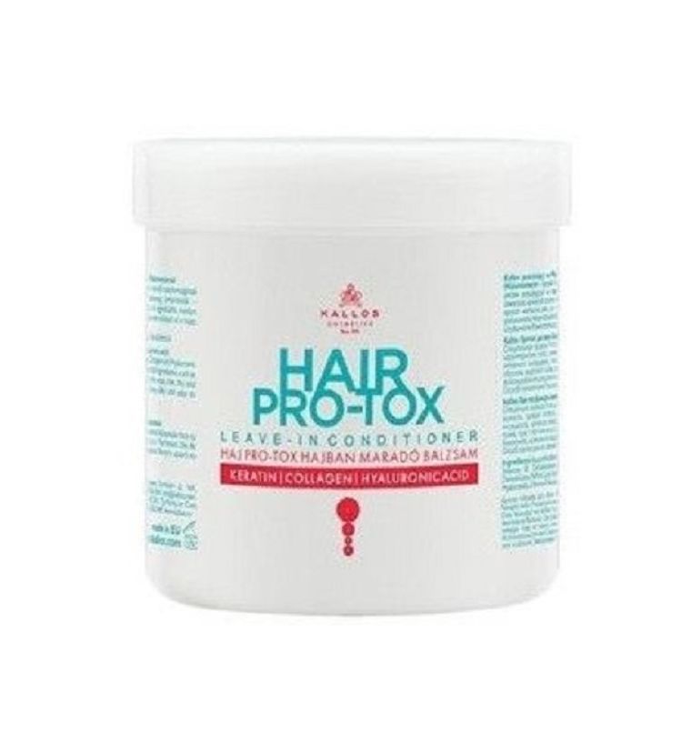 Kallos, Hair Pro-Tox, Leave - In Conditioner, odżywka do włosów z keratyną, kolagenem i kwasem hialuronowym, 250 ml