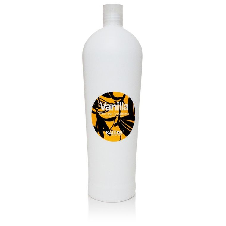 Kallos, Vanilla, nabłyszczajaca odżywka waniliowa do włosów suchych, 1000 ml