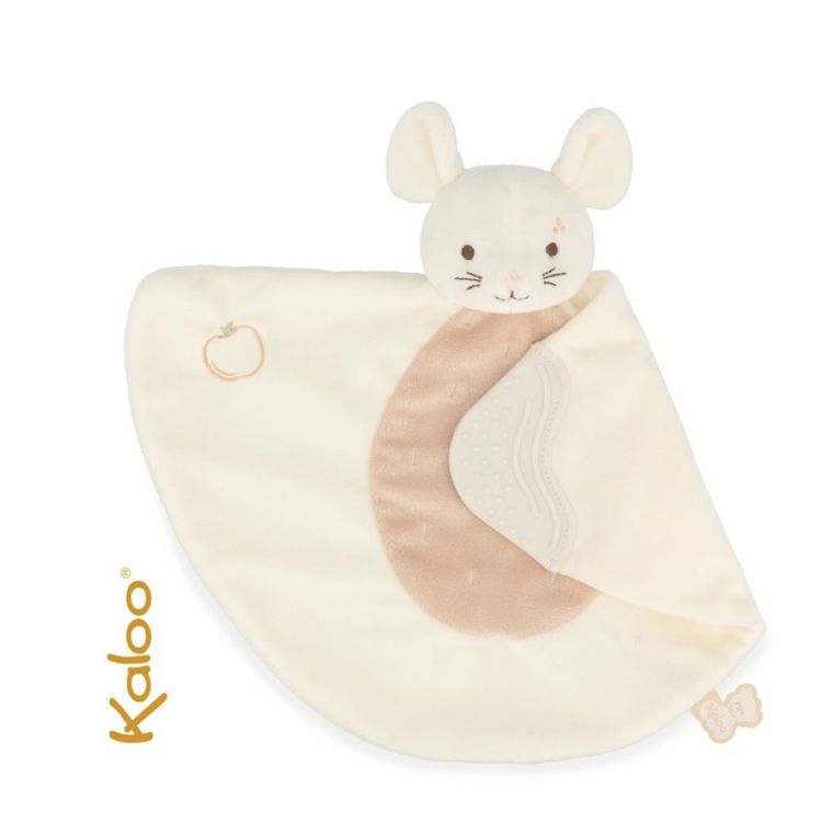 Kaloo, Grignoti, Myszka, komforter z gryzakiem, 23 cm