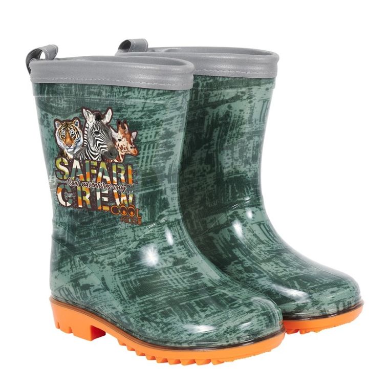 Kalosze chłopięce, niebieske, Perletti