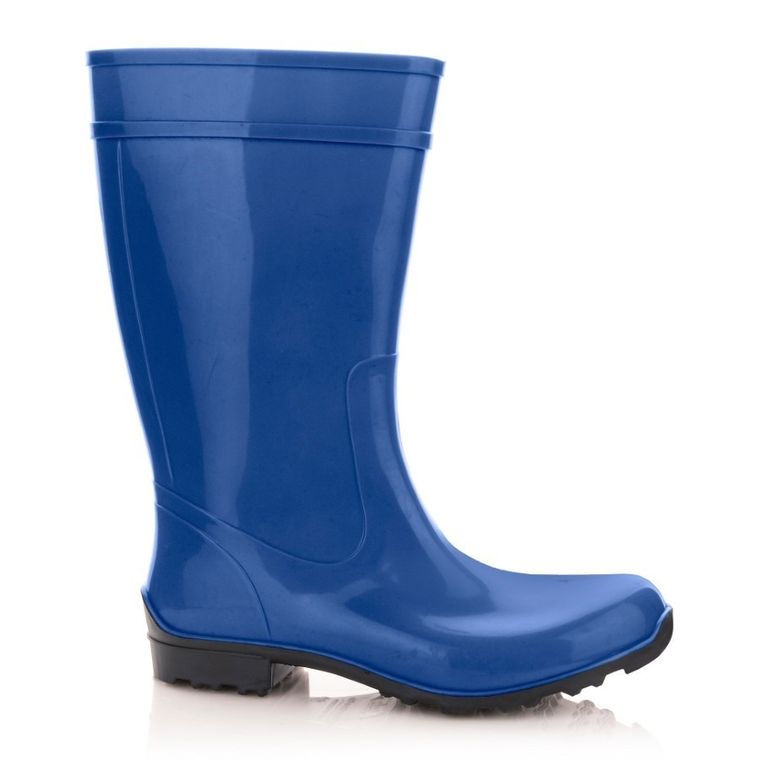 Kalosze damskie, niebieskie, Ilse, Lemigo