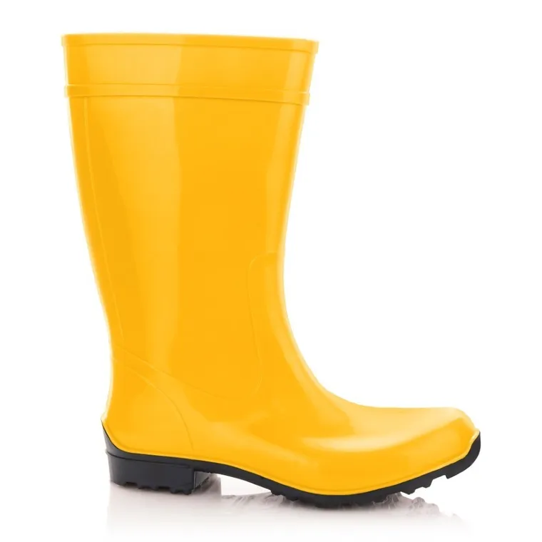 Kalosze damskie, żółte, Ilse, Lemigo