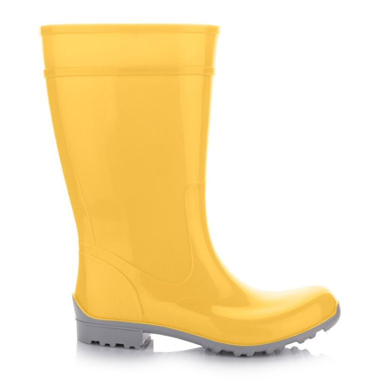 Kalosze damskie, żółte, Ilse, Lemigo