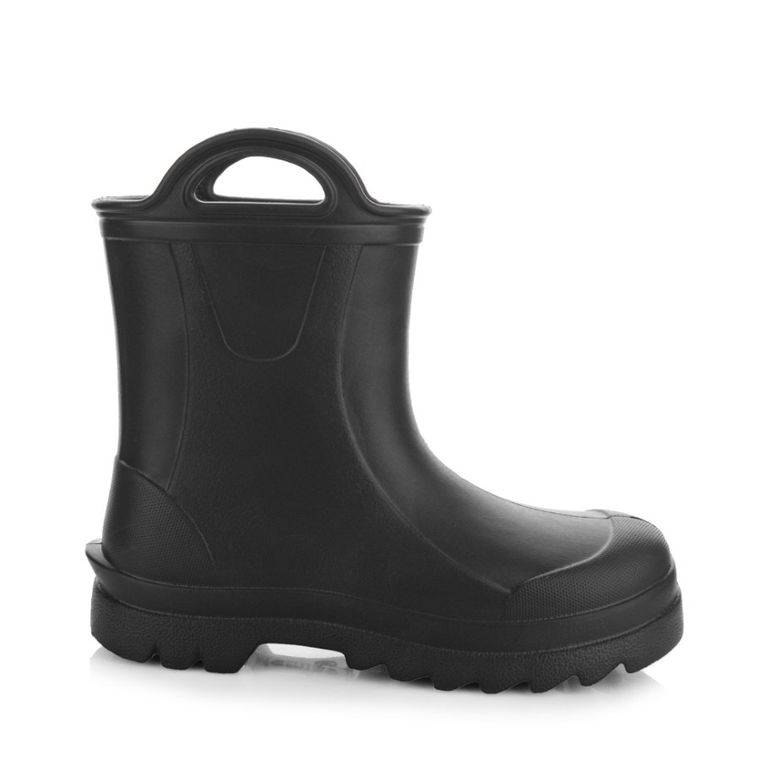 Kalosze dziecięce, czarne, Doggy, Lemigo