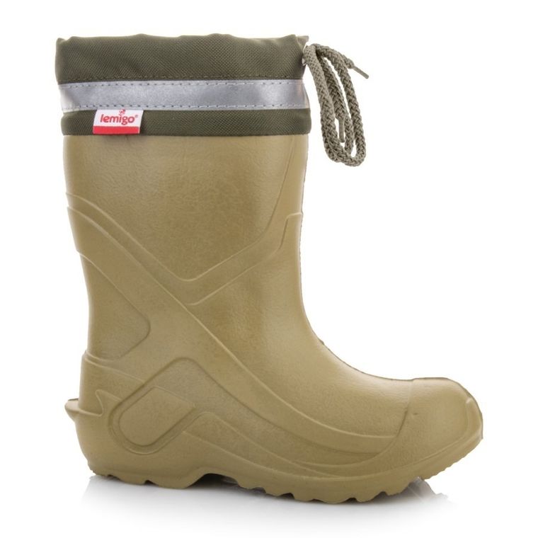 Kalosze dziecięce, khaki, Lemigo