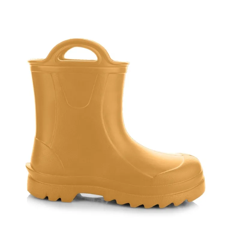 Kalosze dziecięce, musztardowe, Doggy, Lemigo