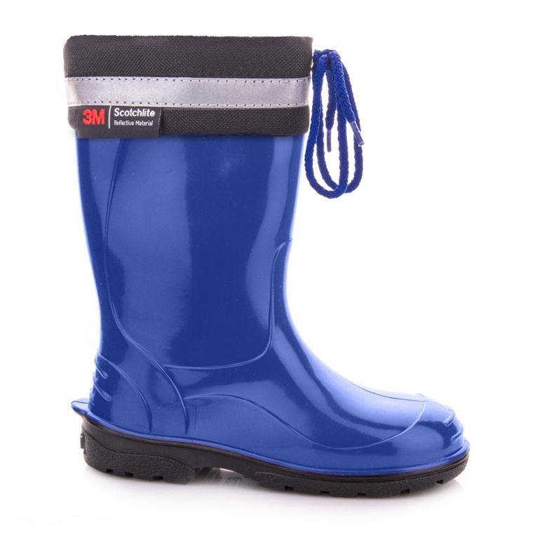 Kalosze dziecięce, niebieskie, Lemigo