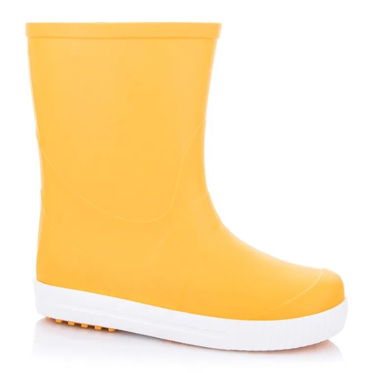 Kalosze dziecięce, żółte, GoKids