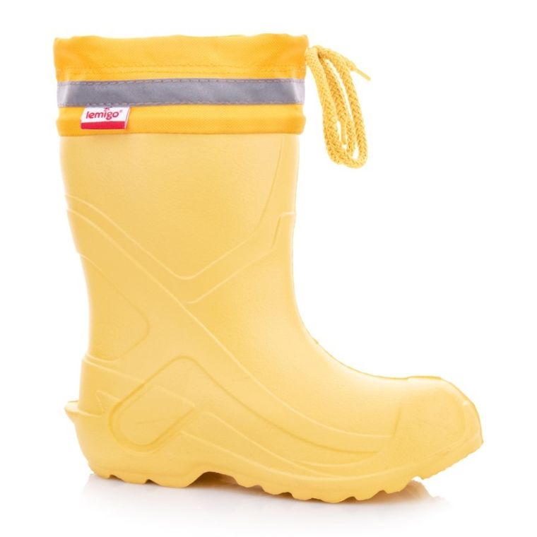 Kalosze dziecięce, żółte, Lemigo