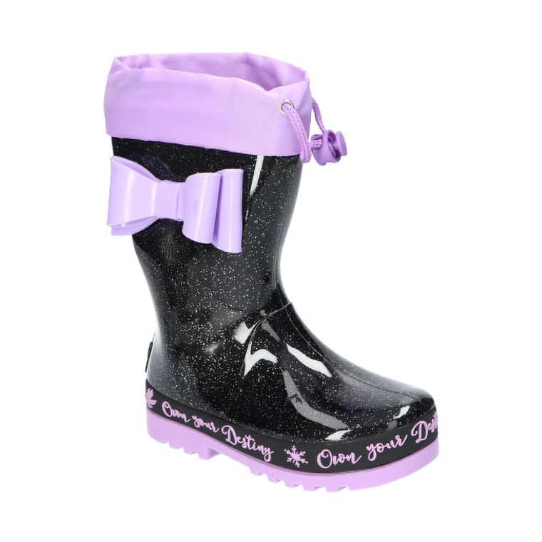 Kalosze dziewczęce, czarne, American Club