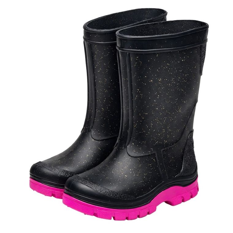 Kalosze dziewczęce, czarne, Realpaks