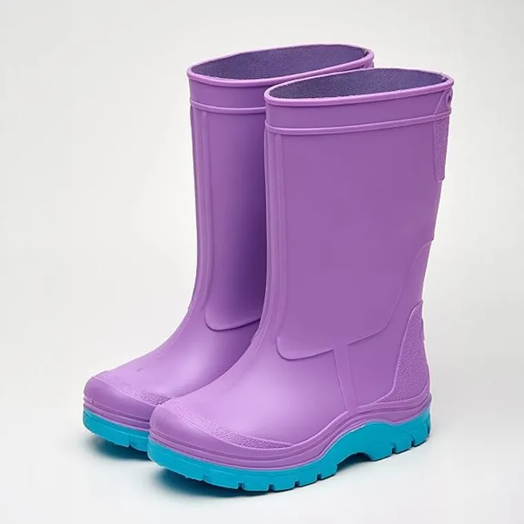Kalosze dziewczęce, fioletowe, Realpaks