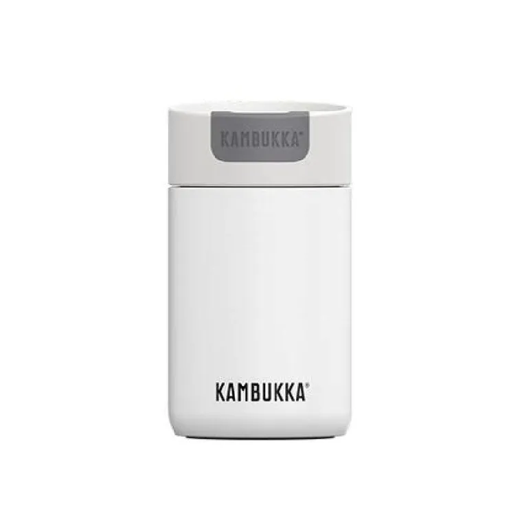 Kambukka, Olympus, kubek termiczny, Marshmallow white, 300 ml