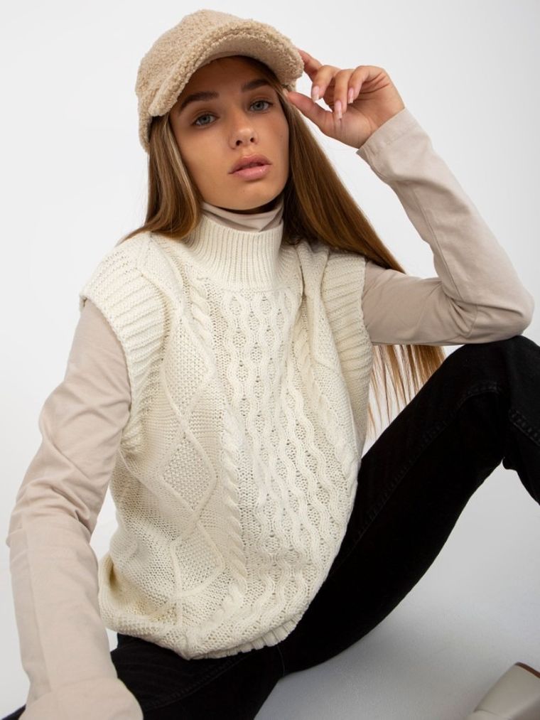 Kamiezelka damska, biała, Sublevel