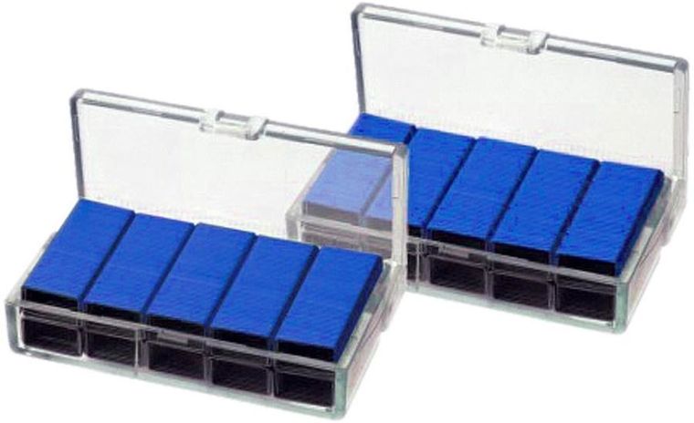 Kangaro, zszywki, nr 10, niebieskie, 1000 szt.