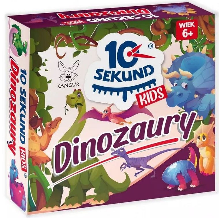 Kangur, 10 Sekund Kids, Dinozaury, gra edukacyjna