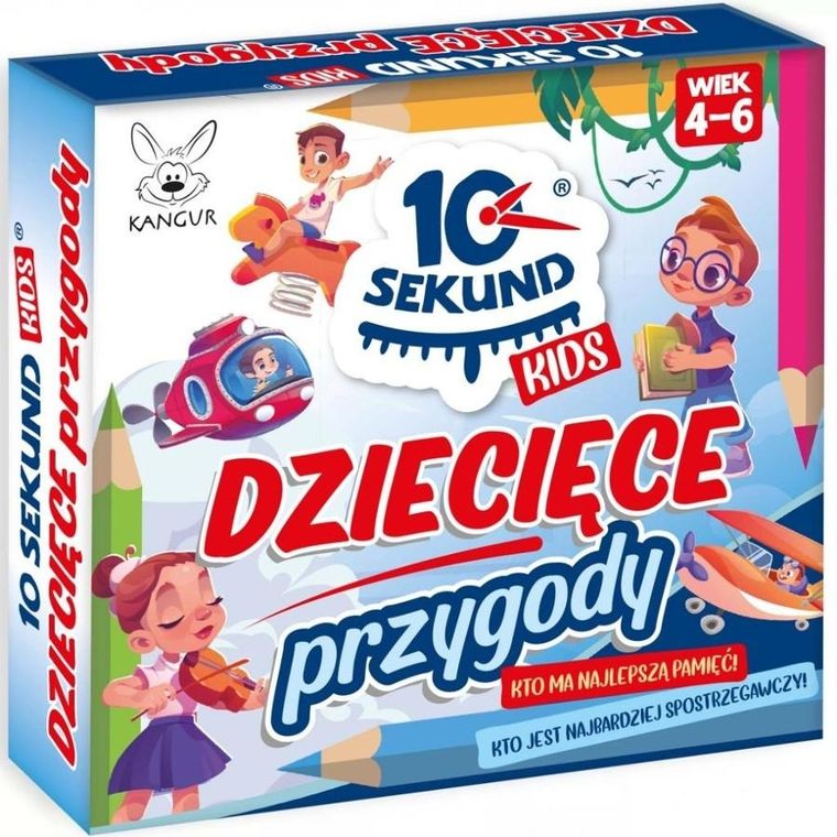 Kangur, 10 Sekund Kids, Dziecięce Przygody, gra familijna