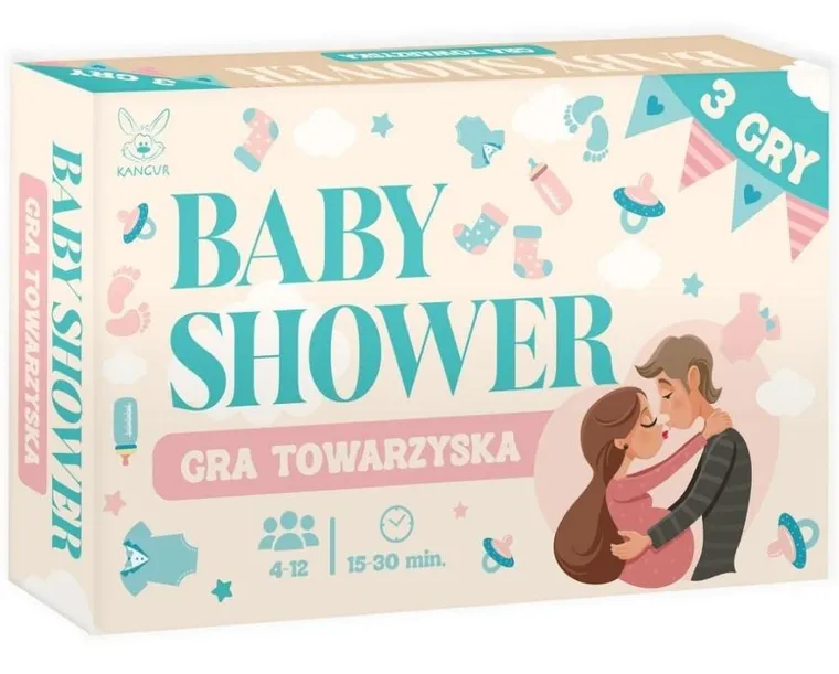 Kangur, Baby Shower, gra towarzyska