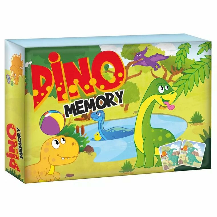 Kangur, Dino, memory, gra edukacyjna