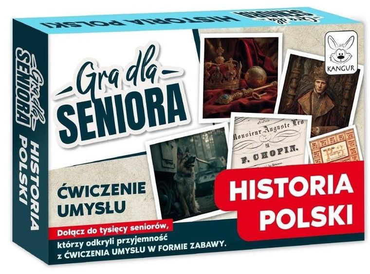 Kangur, Gra dla Seniora, Historia Polski, karty z pytaniami