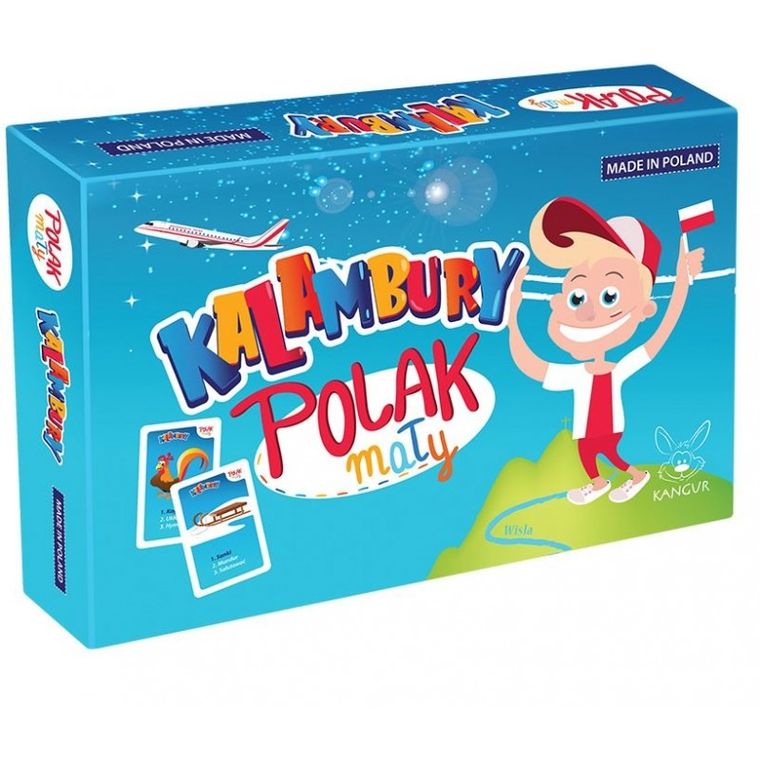 Kangur, Kalambury. Polak mały, gra słowna