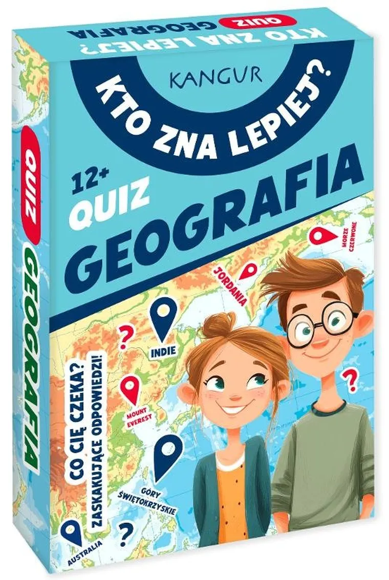 Kangur, Kto zna Lepiej? Quiz Geografia, gra edukacyjna