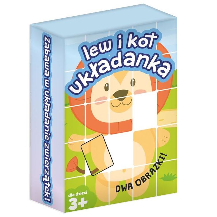 Kangur, Lew i Kot, układanka, gra familijna