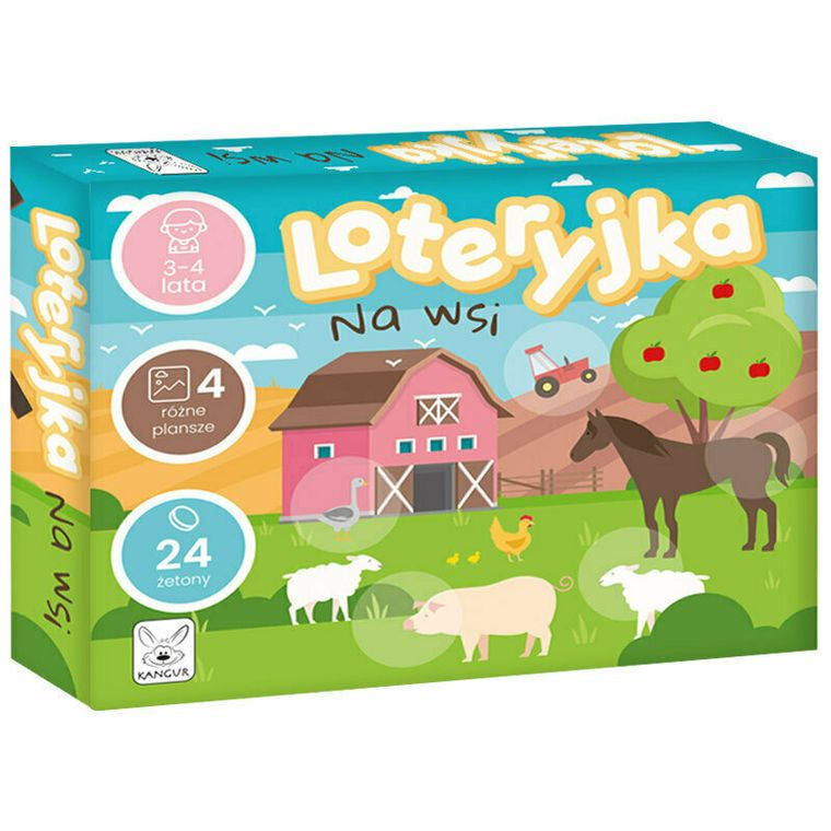Kangur, Loteryjka, Na wsi, gra edukacyjna