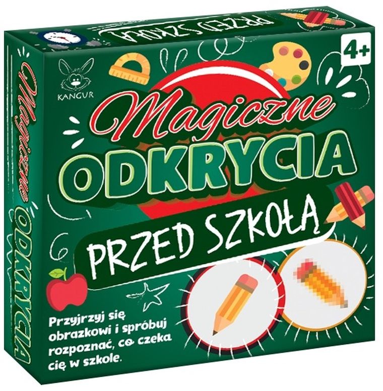 Kangur, Magiczne Odkrycia Przed Szkołą, gra edukacyjna